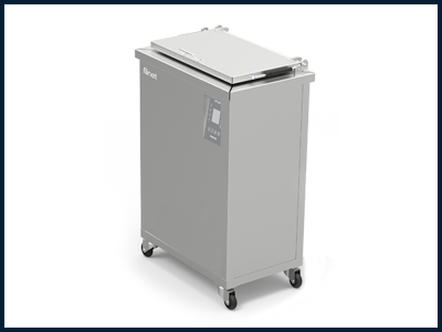 Ultraschell Reinigung für Fettfilter, Drahtgitterfilter, Labyrinthfilter und Lüftungsgitter