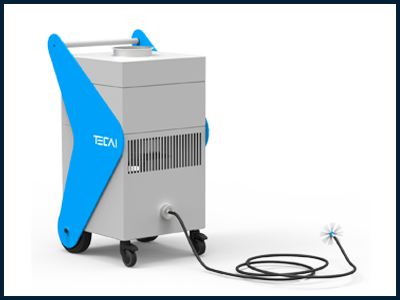 Gerät zur Reinigung von kontrollierter Wohnraumlüftung